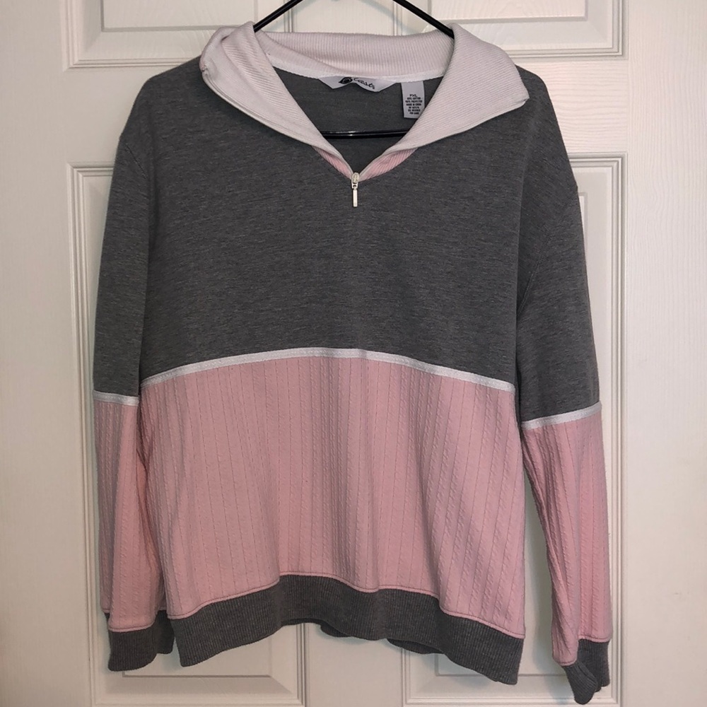 XL vintage tennis pullover